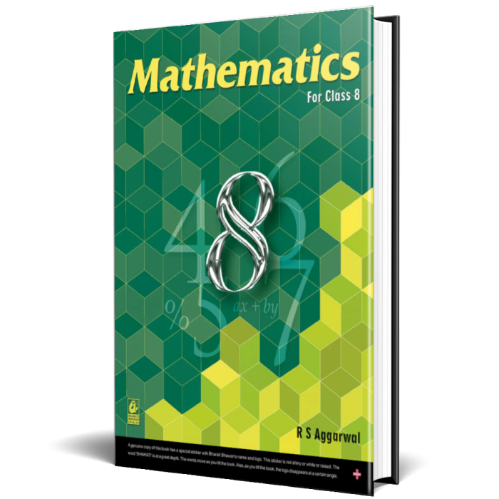 R.S. Agarwal Maths Grade 8